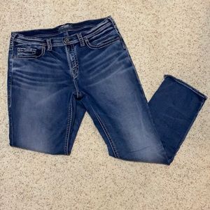 Men’s Silver Jeans